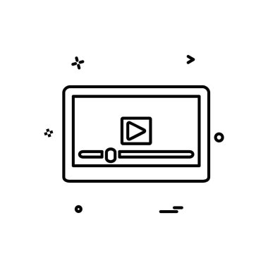 Web düzen simge tasarlamak vektör