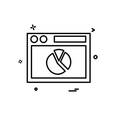 Web düzen simge tasarlamak vektör