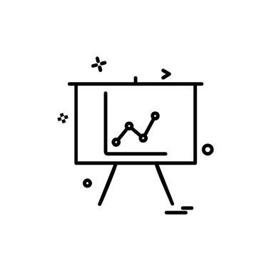Grafik simgesi tasarım vektörü
