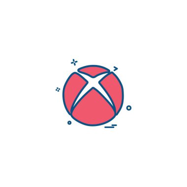 Xbox simge tasarlamak vektör 