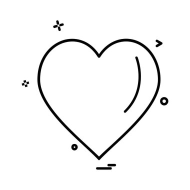 Sevgililer günü simge tasarlamak vektör 