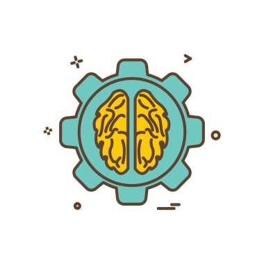 Vites simgesi tasarım vektörü