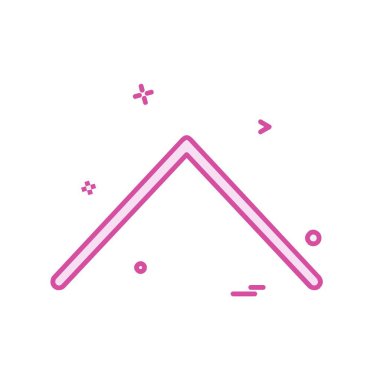 Ok simgesi tasarım vektörü