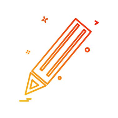 Kalem simge tasarlamak vektör 