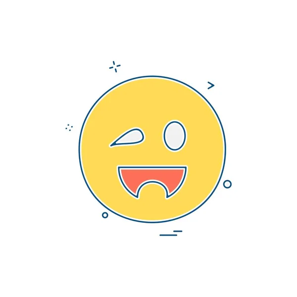 Emoji 表情图标设计矢量图 — 图库矢量图片