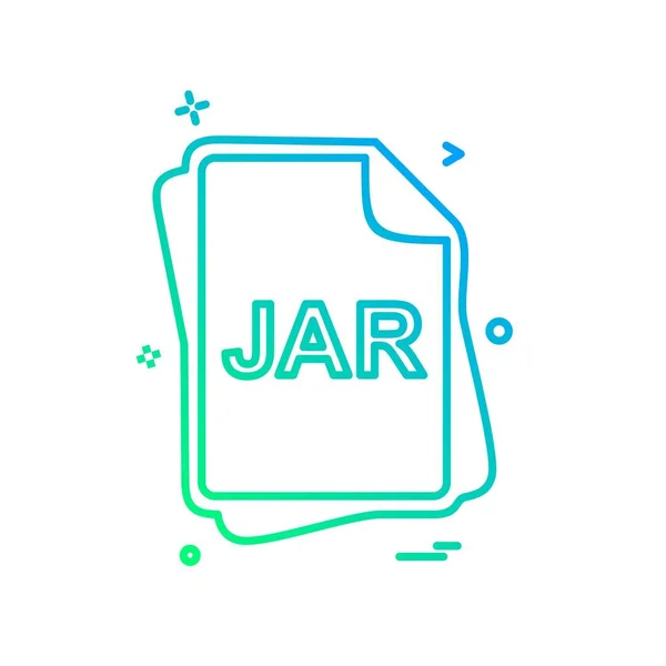 Jar 文件类型图标设计向量 — 图库矢量图片