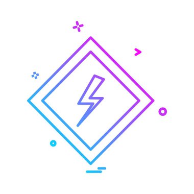 Hava simgesi tasarım vektörü