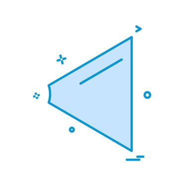 Simge tasarlamak vektör geri