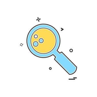 Arama simge tasarlamak vektör