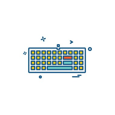 Şirket ofis simgesi tasarım vektörü 