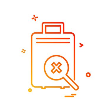 Seyahat etmek simge tasarlamak vektör 