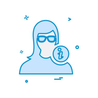 Kadın simge tasarlamak vektör