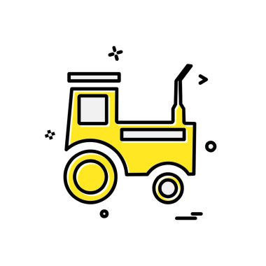 Kamyon simgesi tasarım vektörü