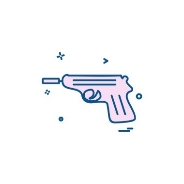 Silah simge tasarlamak vektör 