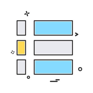 Kullanıcı arabirimi simge tasarlamak vektör