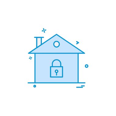 Emlak simge tasarlamak vektör