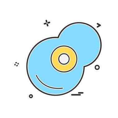 Yumurta simge tasarlamak vektör