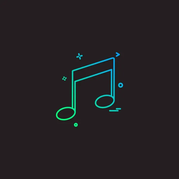 Music Player Media Icon — стоковый вектор