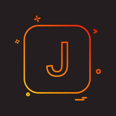 İngilizce alfabe simge tasarlamak vektör 