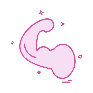 Spor salonu simge tasarlamak vektör 