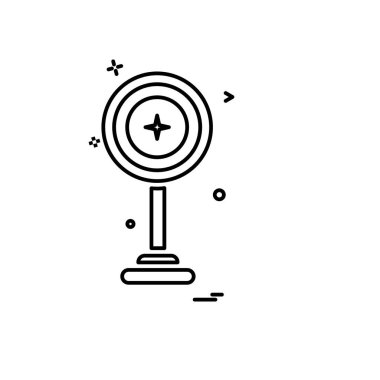 Banka simgesi tasarım vektörü 