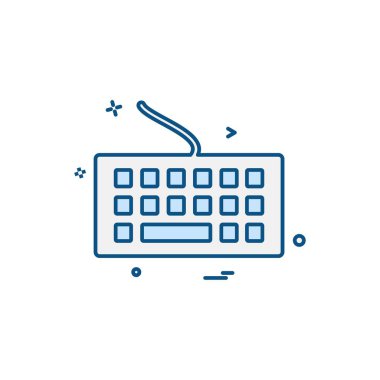 Bilgisayar Teknolojisi simgesi tasarım vektörü