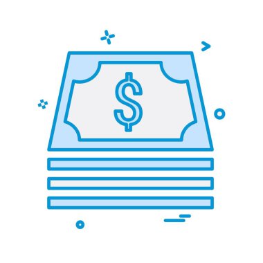 Doları simge tasarlamak vektör 