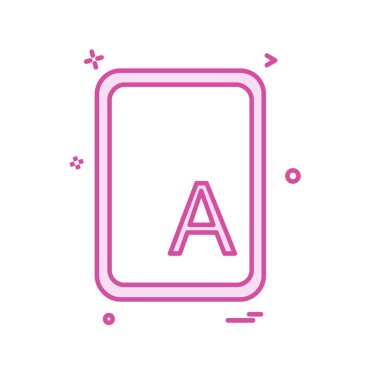 Pano simgesi tasarım, renkli vektör çizim