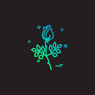 Sevgililer günü simge tasarlamak vektör