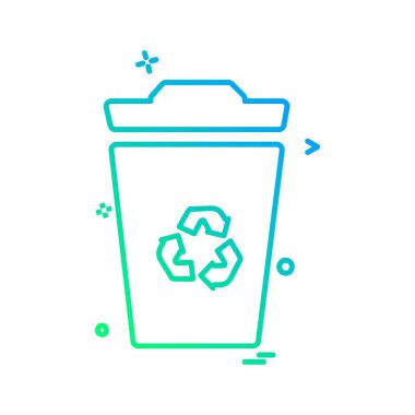 Saat simgesi tasarım vektörü