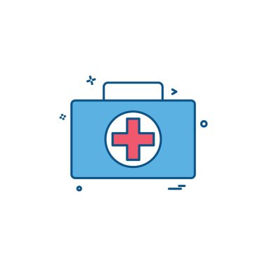 Evrak Çantası'nı simge tasarlamak vektör