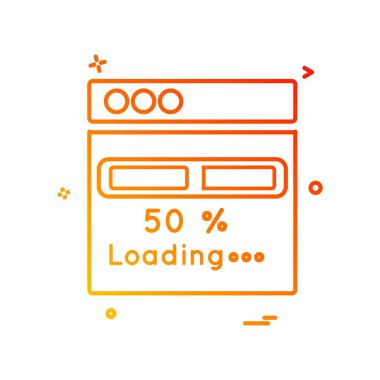 Web düzeni simge tasarım vektörü