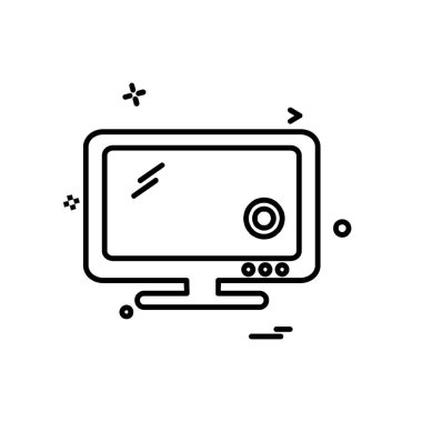 Bilgisayar simgesi tasarım vektörü