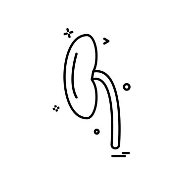 Kulak telefonları simge tasarlamak vektör