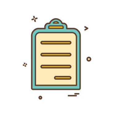 Pano simge tasarım vektörü