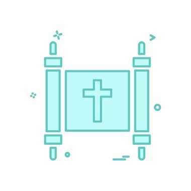 Kilise simge tasarlamak vektör