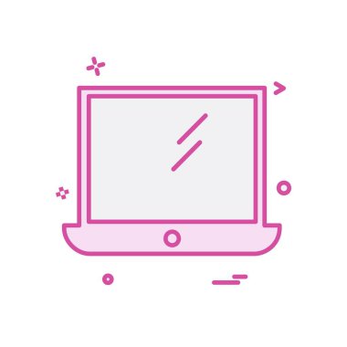 Bilgisayar simgesi tasarım vektörü