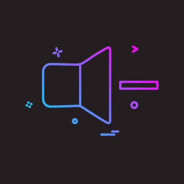 Birim simge tasarlamak vektör