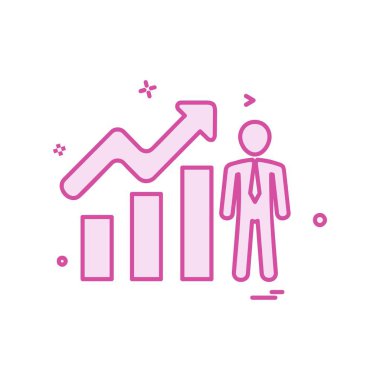 Grafik simgesi tasarım vektörü