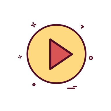 simge vektör tasarımı oyna 