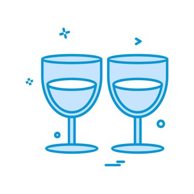 Sevgililer günü simge tasarlamak vektör 