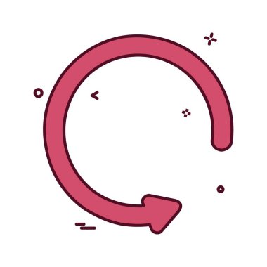 Simge tasarım vektörünü tazele