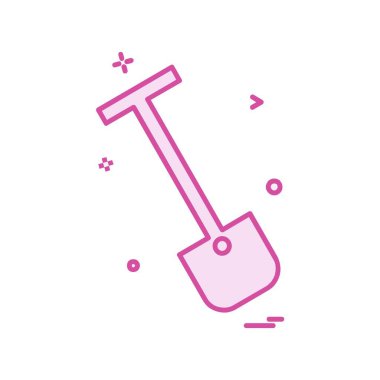 Donanım aracı simgesi tasarım, renkli vektör çizim 