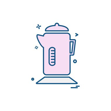 Mutfak simgesi tasarım vektörü 