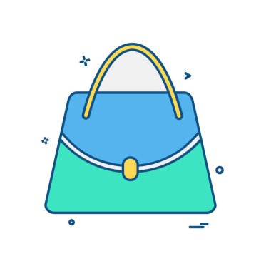 Alışveriş simgesi tasarım vektörü