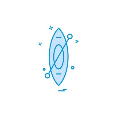 Tekne simgesi tasarım vektörü