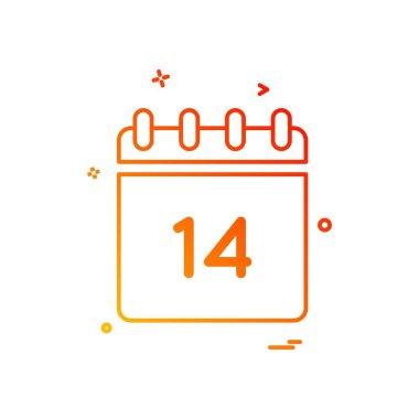 Sevgililer günü simge tasarlamak vektör