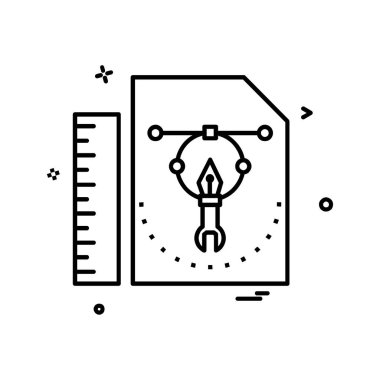 Eğitim simge tasarlamak vektör