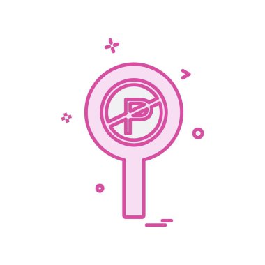 Trafik işaretleri simge tasarlamak vektör