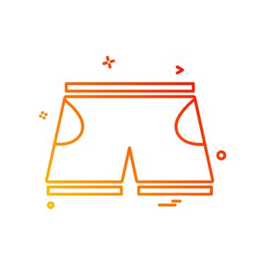 Yüzme simgesi tasarım vektörü